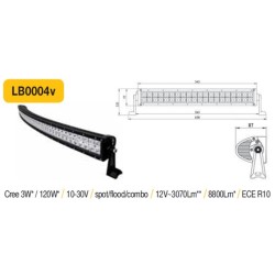 LED bar / beacon curved 630mm