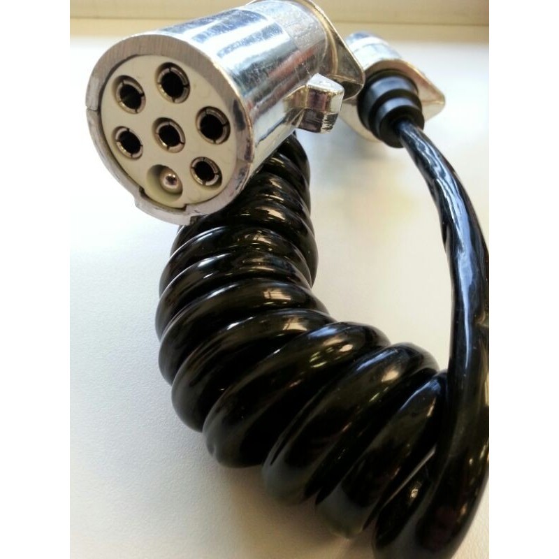Sunkvežimio elektros spiralinis kabelis S kištukai E1254