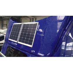 22H110UO70 Solar saulės baterija automobiliui IVECO S-WAY 2x55W, matm. 55,5x54,5cm.